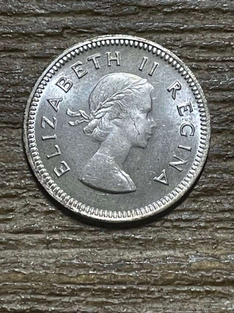 1960 *** 3 Pence *** very scarce mintage of 18004