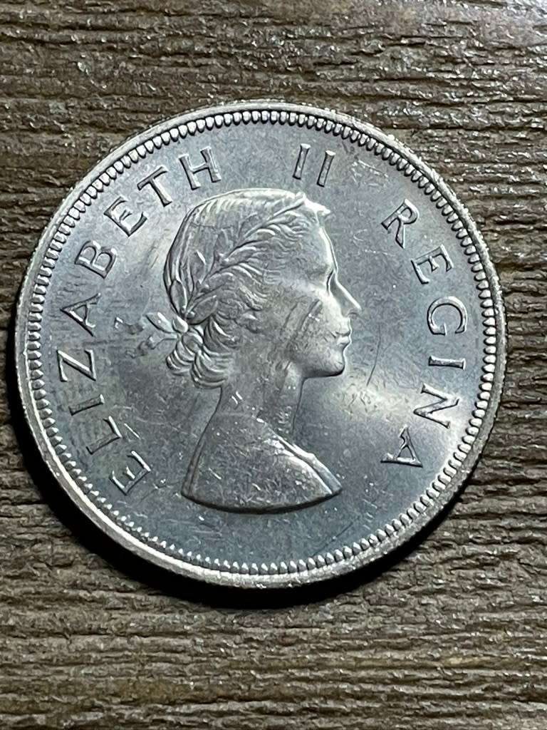 1960 *** 2 1/2 Shilling *** unc *** low mintage of 12168