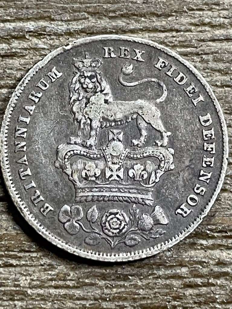 1826 *** British 1 shilling *** almost 200 years old