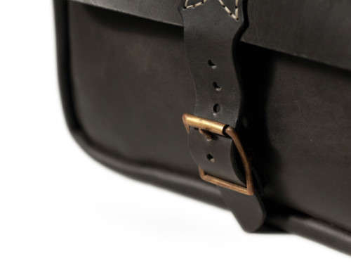 Leather Briefcase / Messenger Bag - Brown, Black or Tan - Made In South Africa