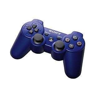 GENUINE PLAYSTATION 3 DUALSHOCK WIRELESS CONTROLLER (BLUE)