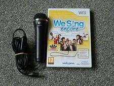 WE SING ENCORE NINTENDO WII GAME+ MIC BUNDLE