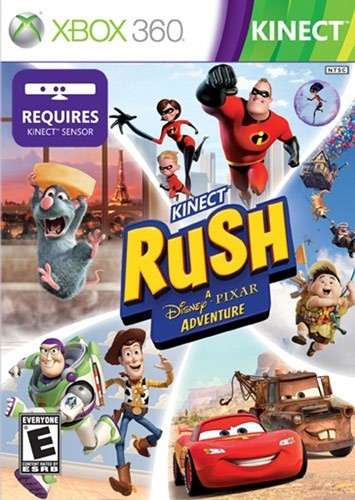 KINECT RUSH - A DISNEY PIXAR ADVENTURE  XBOX 360 GAME