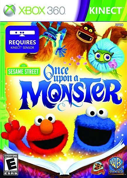 SESAME STREET: ONCE UPON A MONSTER  XBOX 360 GAME