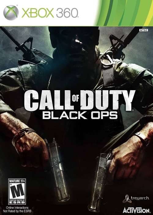 CALL OF DUTY BLACK OPS XBOX 360 GAME