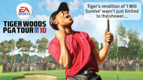 TIGER WOODS PGA TOUR 10 XBOX 360 GAME
