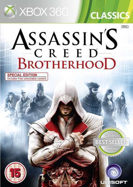 ASSASSINS CREED BROTHERHOOD SPECIAL EDITION XBOX 360 GAME