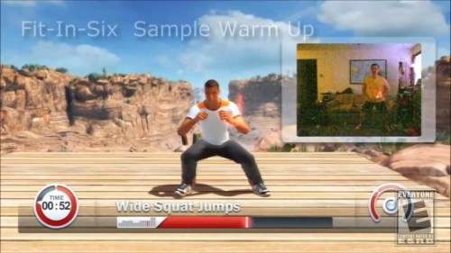 FIT IN SIX - SIX WAYS TO GET IN SHAPE PS3 GAME