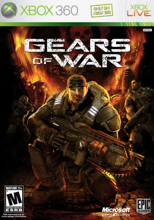 GEARS OF WAR XBOX 360 GAME