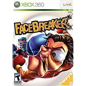 FACEBREAKER XBOX 360 GAME