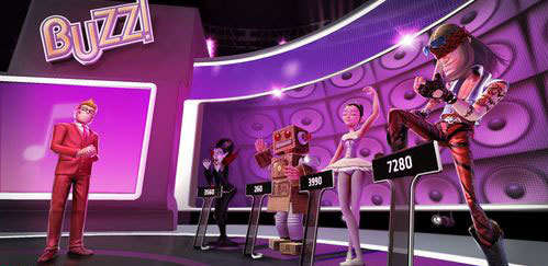 BUZZ: THE ULTIMATE MUSIC QUIZ PS3 GAME + BUZZERS BUNDLE