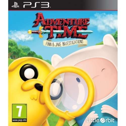 ADVENTURE TIME: FINN&JAKE INVESTIGATIONS PS3 GAME-LIKE NEW!