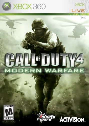 COD/CALL OF DUTY 4: MODERN WARFARE XBOX 360 GAME