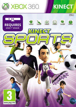 KINECT SENSOR+KINECT SPORTS GAME BUNDLE FOR XBOX 360 CONSOLES