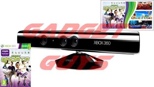 KINECT SENSOR+KINECT SPORTS GAME BUNDLE FOR XBOX 360 CONSOLES