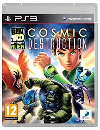 BEN 10 ULTIMATE ALIEN: COSMIC DESTRUCTION PS3 GAME