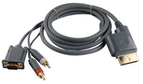 VGA CABLE FOR XBOX 360 CONSOLES
