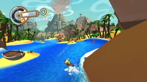 SPONGEBOB SQUAREPANTS: SURF&SKATE ROADTRIP XBOX 360 GAME - REQUIRES KINECT
