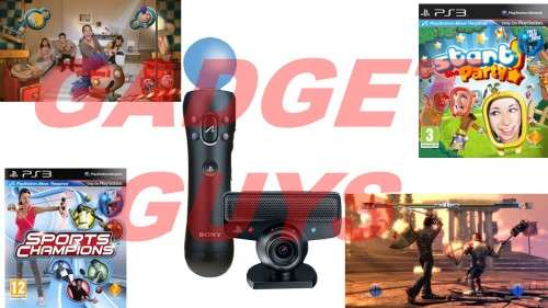 AWESOME PS3 MOVE BUNDLE:START THE PARTY & SPORTS CHAMPIONS GAMES + CONTROLLER+CAMERA