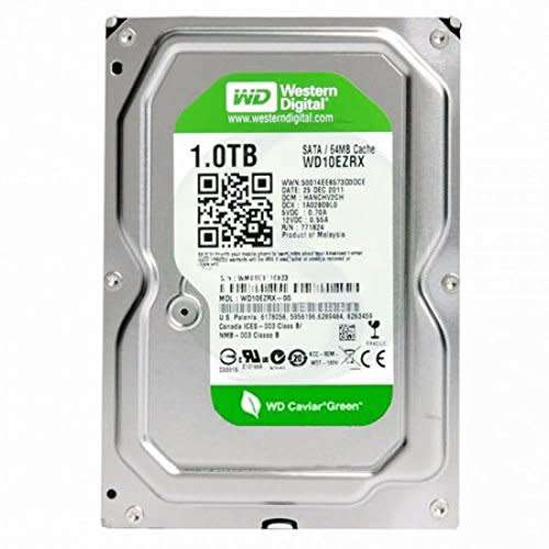 WESTERN DIGITAL WD10EZRX 1000GB/1TB 3.5" INTERNAL SATA HARD DRIVE