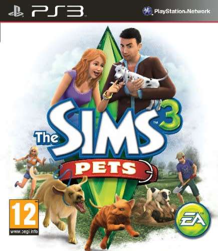 THE SIMS 3 PETS PS3 GAME