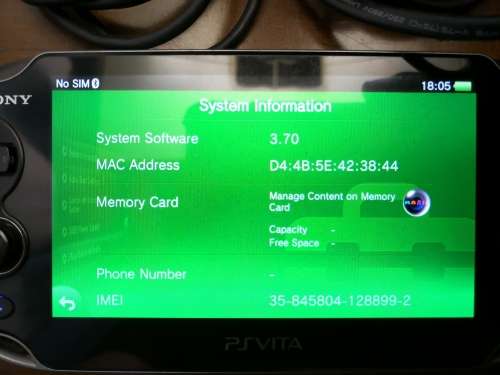 PS VITA (3G/WIFI)
