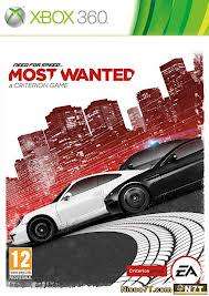 NEED FOR SPEED MOST WANTED XBOX 360 GAME