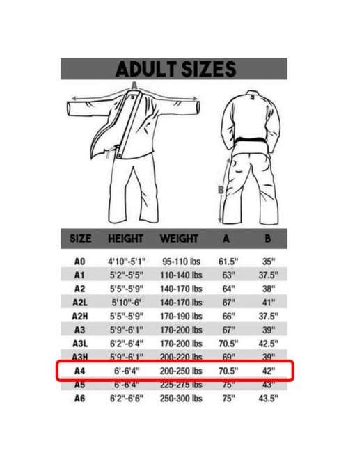 SINISTER JUJITSU-JUDO SUITKIMONO (SIZE A4)