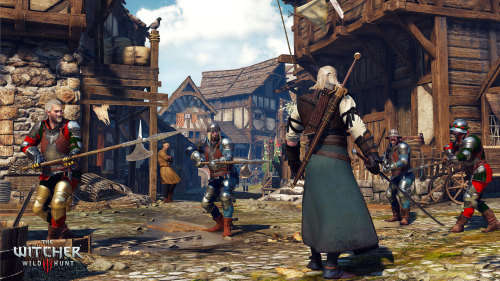 THE WITCHER 3: WILD HUNT PS4 GAME (BONUS CONTENT)