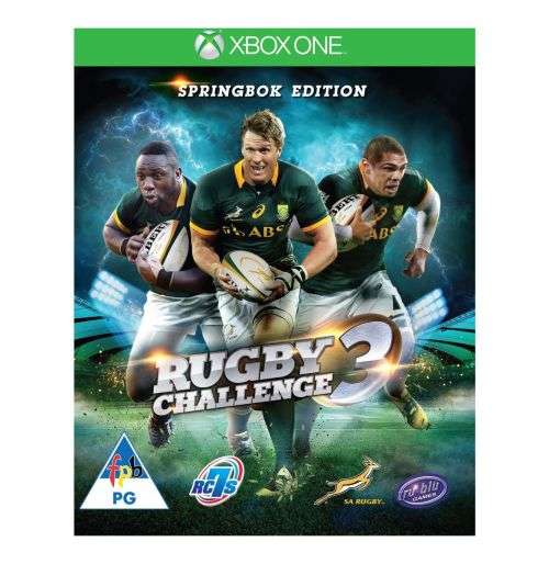 RUGBY CHALLENGE 3 SPRINGBOK EDITION XBOX ONE GAME - NEW SEALED