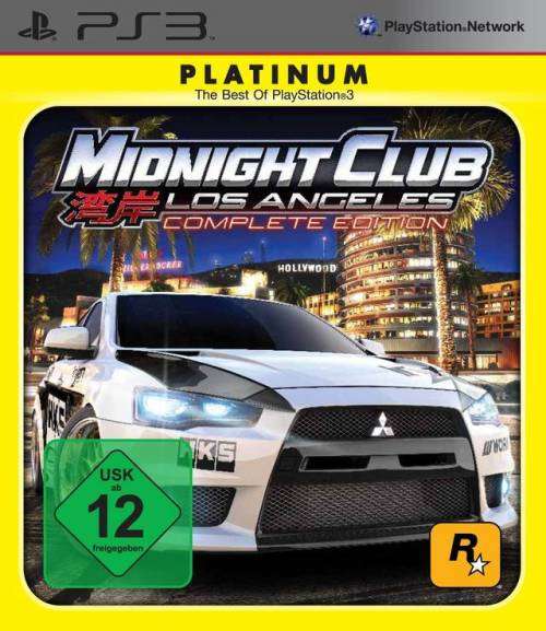 MIDNIGHT CLUB LOS ANGELES COMPLETE EDITION PS3 GAME