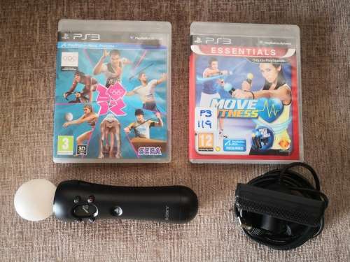 PLAYSTATION 3 MOVE STARTER PACK WITH 2 AWESOME SPORTS GAMES