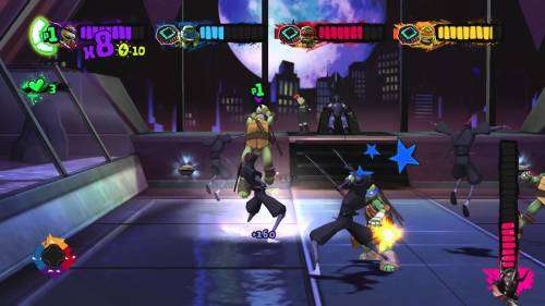 TEENAGE MUTANT NINJA TURTLES (TMNT) XBOX 360 GAME