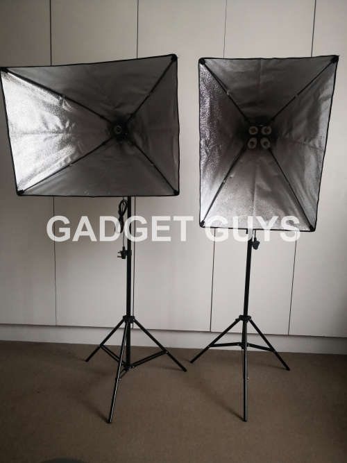 PORTABLE DUAL POP UP SOFT BOX KIT