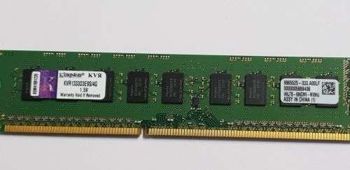 KINGSTON KVR1333D3E9S/4GI 4GB DDR3 DESKTOP MEMORY MODULE