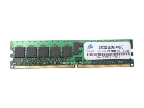 CORSAIR 1GB DDR2 400 DESKTOP MEMORY MODULE