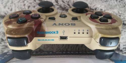 GENUINE PLAYSTATION 3 DUALSHOCK WIRELESS CONTROLLER (GOLD/GOD OF WAR EDITION)