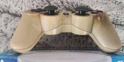 GENUINE PLAYSTATION 3 DUALSHOCK WIRELESS CONTROLLER (GOLD/GOD OF WAR EDITION)