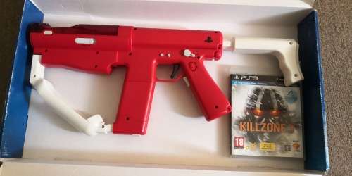 KILLZONE 3 PS3 MOVE SHARP SHOOTER GUN+GAME BUNDLE