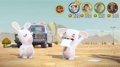 RABBIDS INVASION: THE INTERACTIVE TV SHOW XBOX 360 GAME
