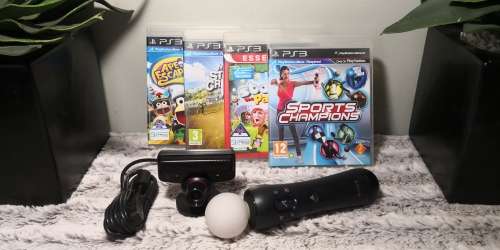AWESOME PLAYSTATION 3 - PS3 MOVE BUNDLE