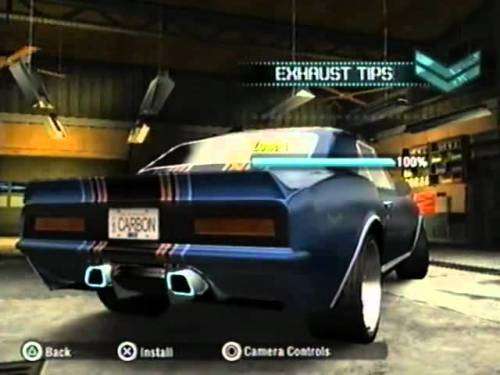 NEED FOR SPEED CARBON COLLECTORS EDITION XBOX 360 GAME