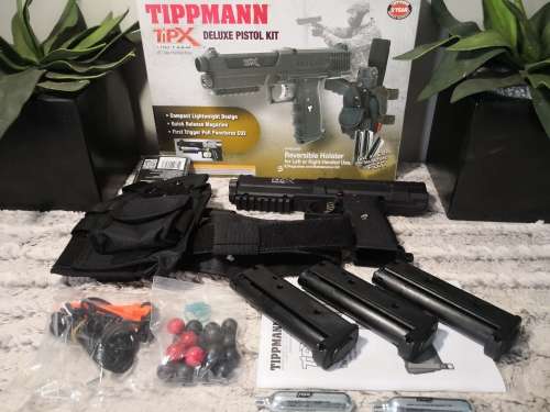 TIPPMANN TIP-X DELUXE PISTOL  KIT