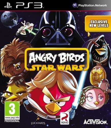 ANGRY BIRDS STAR WARS PS3 GAME - MOVE COMPATIBLE
