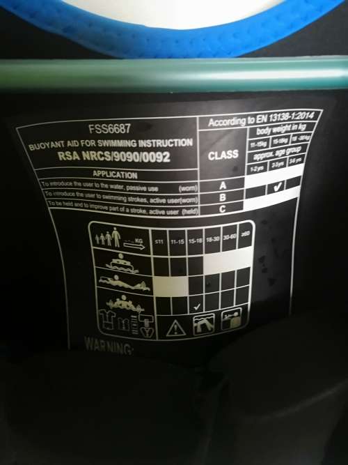 Medleys Kiddies Life Jacket/Floating Aid