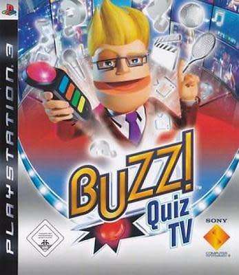 BUZZ! QUIZ TV PS3 GAME