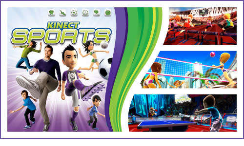 KINECT SPORTS XBOX 360 GAME