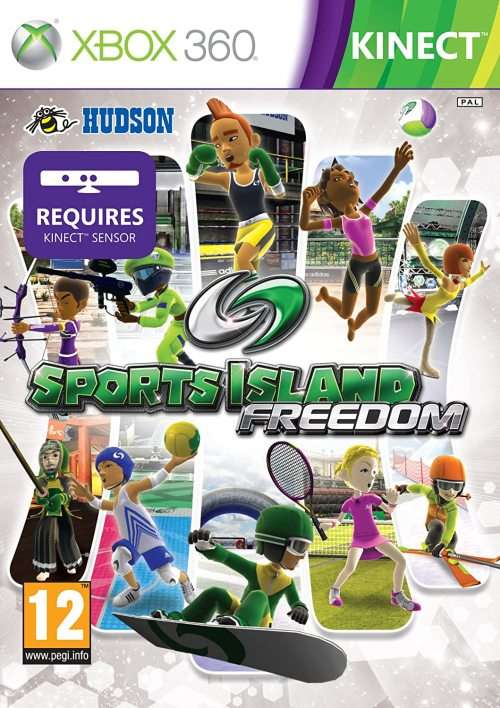 SPORTS ISLAND: FREEDOM XBOX 360 GAME - REQUIRES KINECT!