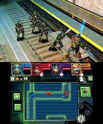 Teenage Ninja Mutant Turtles Nintendo 3DS Game