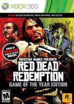 RED DEAD REDEMPTION GOTY EDITION XBOX 360 GAME -DISC ONLY!